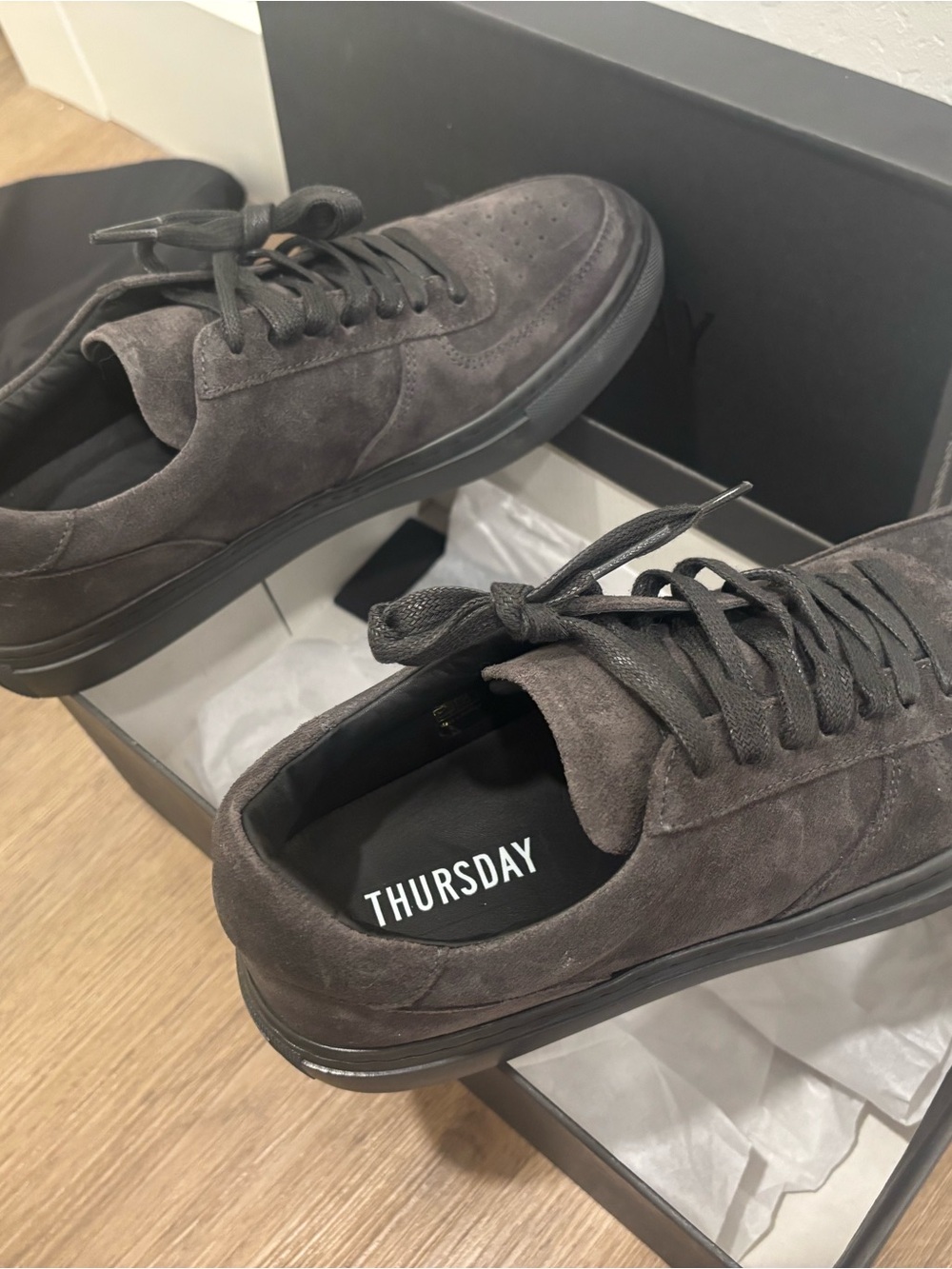 Thursday Boot Co. Men’s Court dark grey shoes
